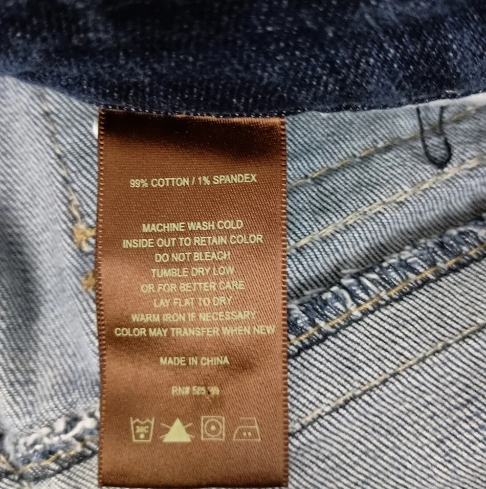 KUT FROM‎ THE KLOTH 6 Designer Natalie Crop Dark Wash Blue Denim Jeans-(#1,395) - Picture 7 of 9